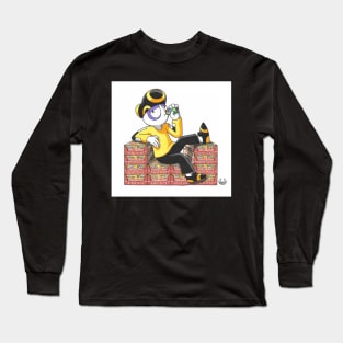 Pan-Pizza on his Private Stock Long Sleeve T-Shirt